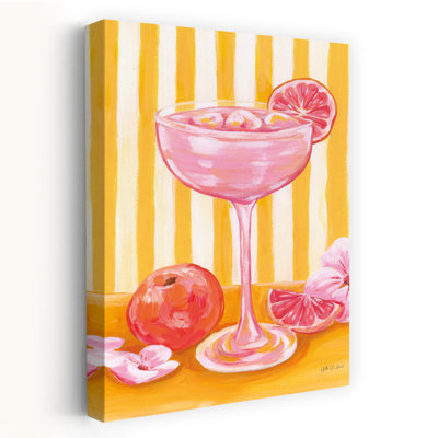 Art contemporain sur bois rose Paloma
