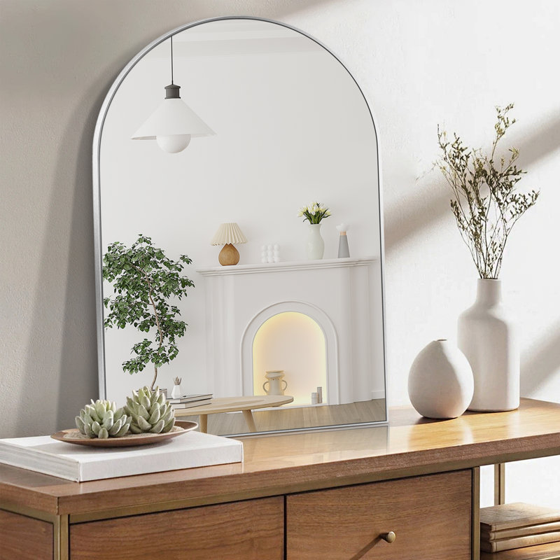 Miroir Heymirro, 36 po x 24 po, Argent argent