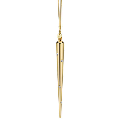 Ornement en forme de fêtes glaçon diamante