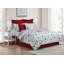  Ensemble de courtepointe en mélange de coton vert / rouge 3 pièces-1227602396