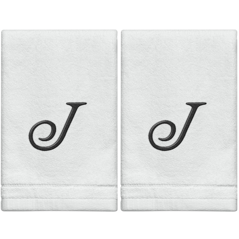 100% Cotton Midweight Fingertip Towel, J
