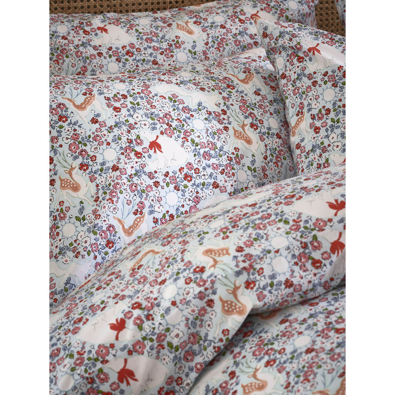 POLAR DITSY, Single Duvet Cover Set + 1 Standard Pillowcase