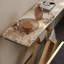 Console légère en pierre frittée de style luxueux-815310395