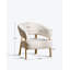 Upholstered Fabric Armchair-1141831519