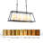 Doly 4 - Light Modern Rectangle Fabric Shade Chandelier