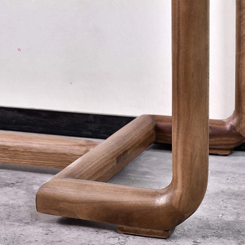 Elegant multi-functional wooden console table, 35.43" H x 39.37" W x 13.78" D