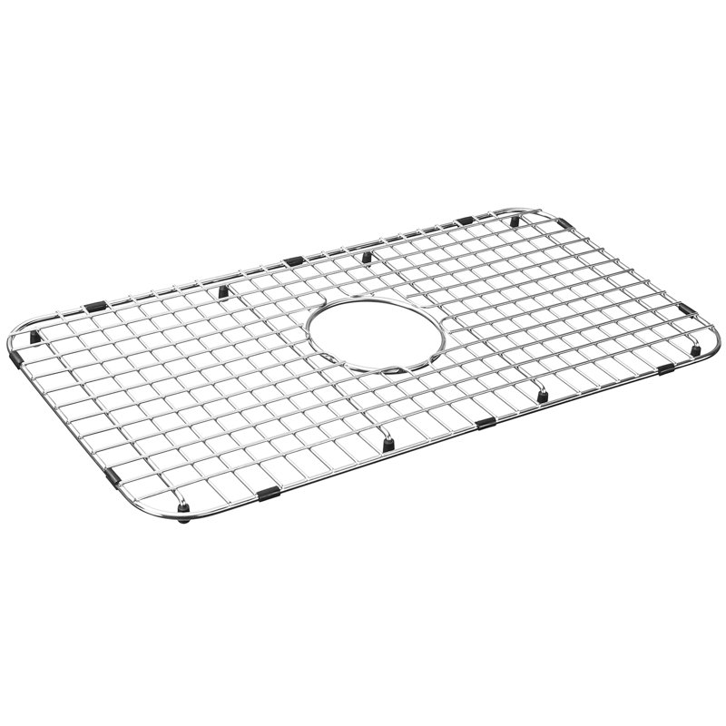 Protecteur d'évier en acier inoxydable 25,12 po x 12,87 po