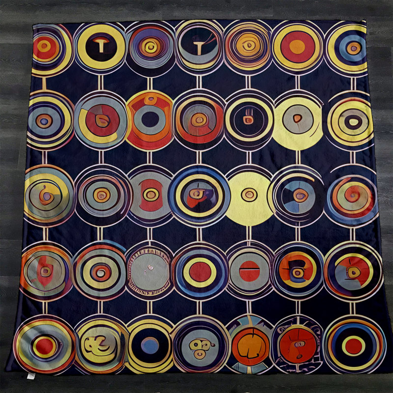 Throw Blanket, 51" W x 60" L