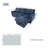 Pull-Out Sleeper Sofa Set With Chaise & Cup Holders-1686043442