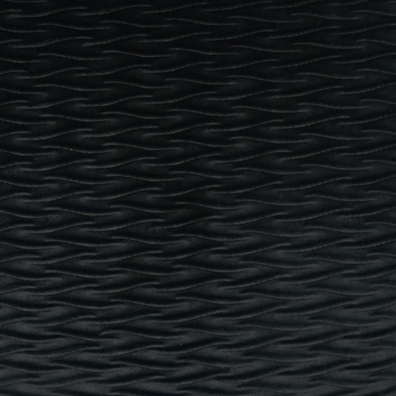 Sophia Pillow Cover & Insert, Black, Square 24"