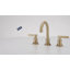 Robinet de salle de bain à large entraxe 1,2 gallon par minute Signature avec poignées leviers en métal et ensemble de bonde escamotable Signature Hardware-99447576