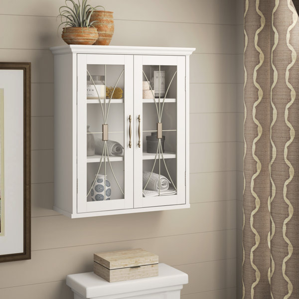 House of Hampton® Danetria Wall Bathroom Cabinet & Reviews | Wayfair