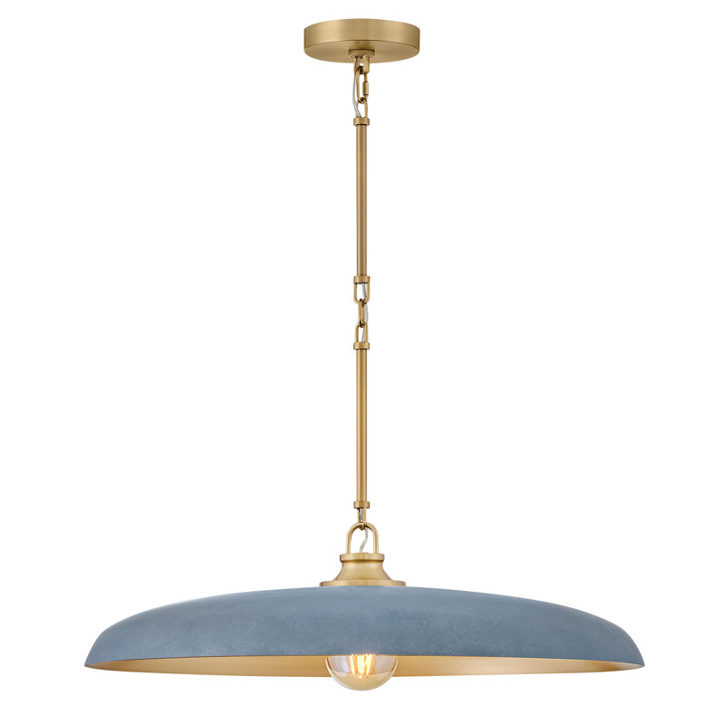 Hinkley Sadie Large Dome Chandelier, Vintage Denim