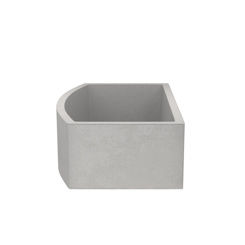 Quartet 33" L x 20.5" W Farmhouse/Apron Kitchen Sink, Ash