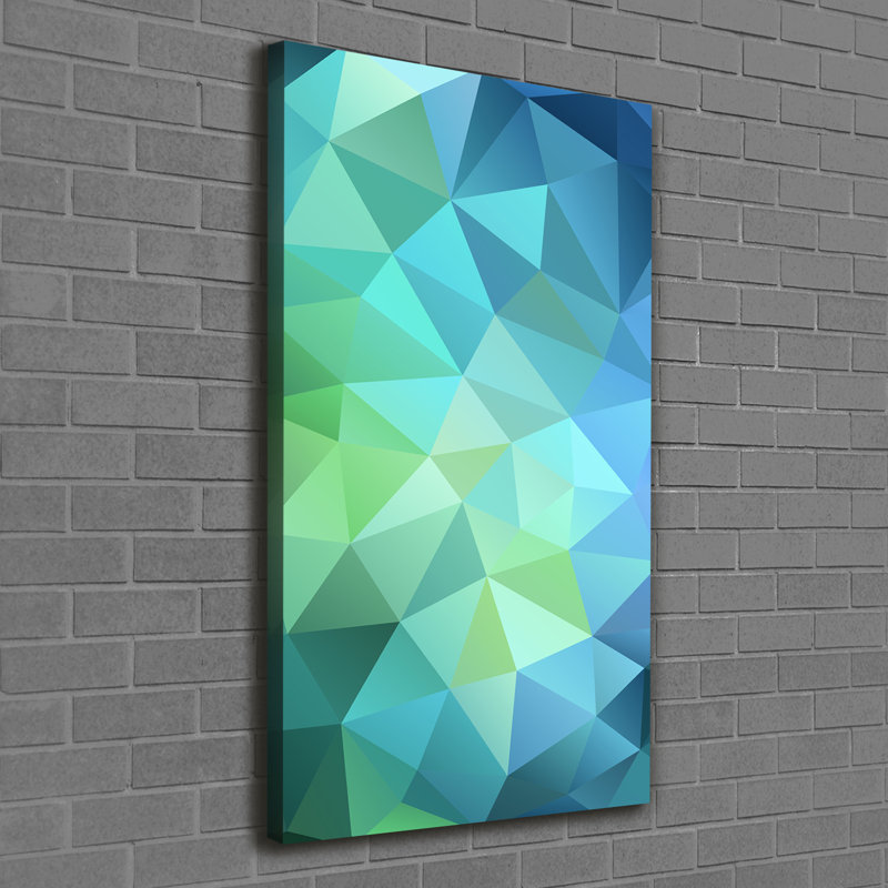 Abstraction Background - Wrapped Canvas Print