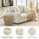 Calloway 70" Square Arm Loveseat with Reversible Cushions