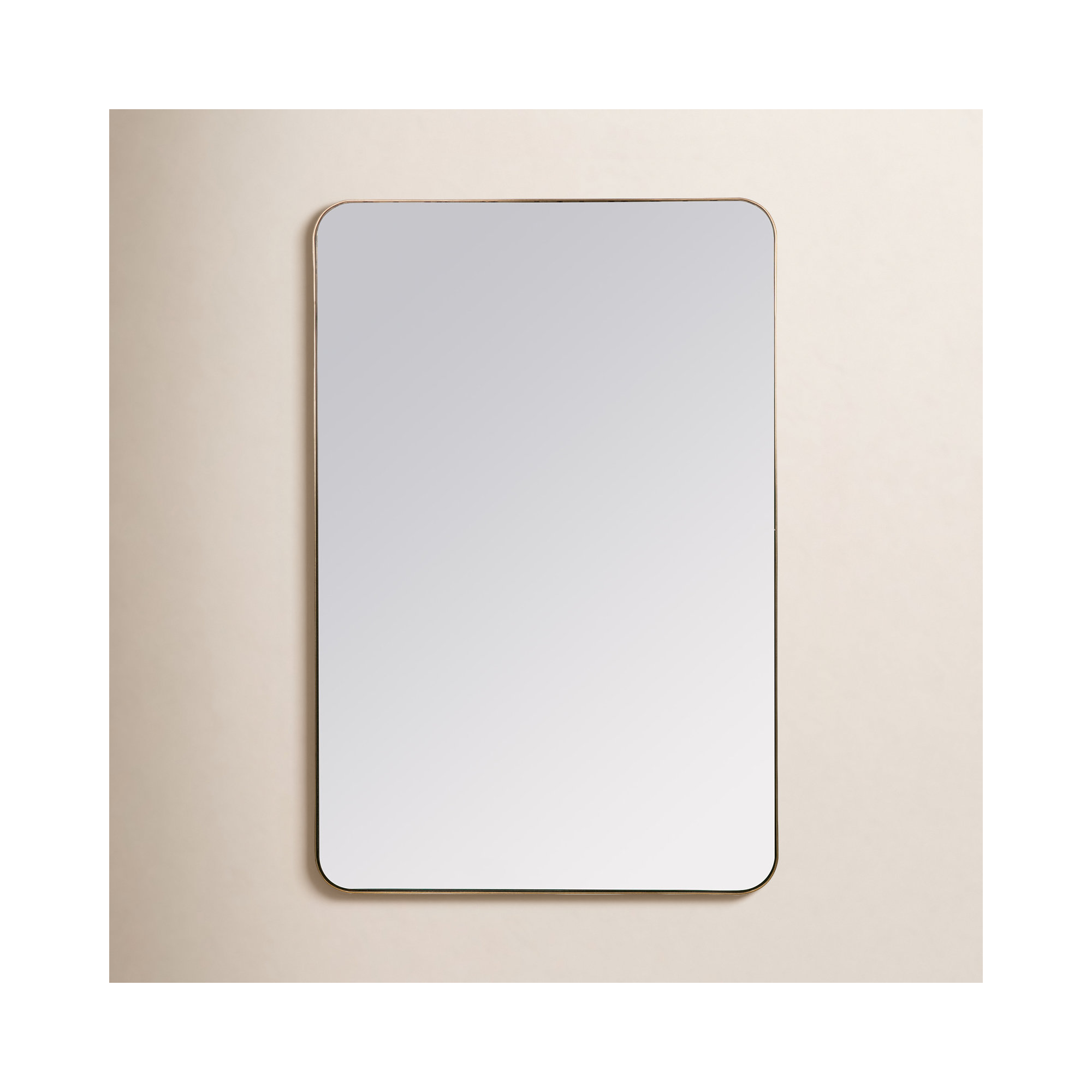 Eaton Modern & Contemporary Accent Mirror, Gold