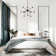 Freddrick 12 - Light Dimmable Sputnik Sphere Chandelier