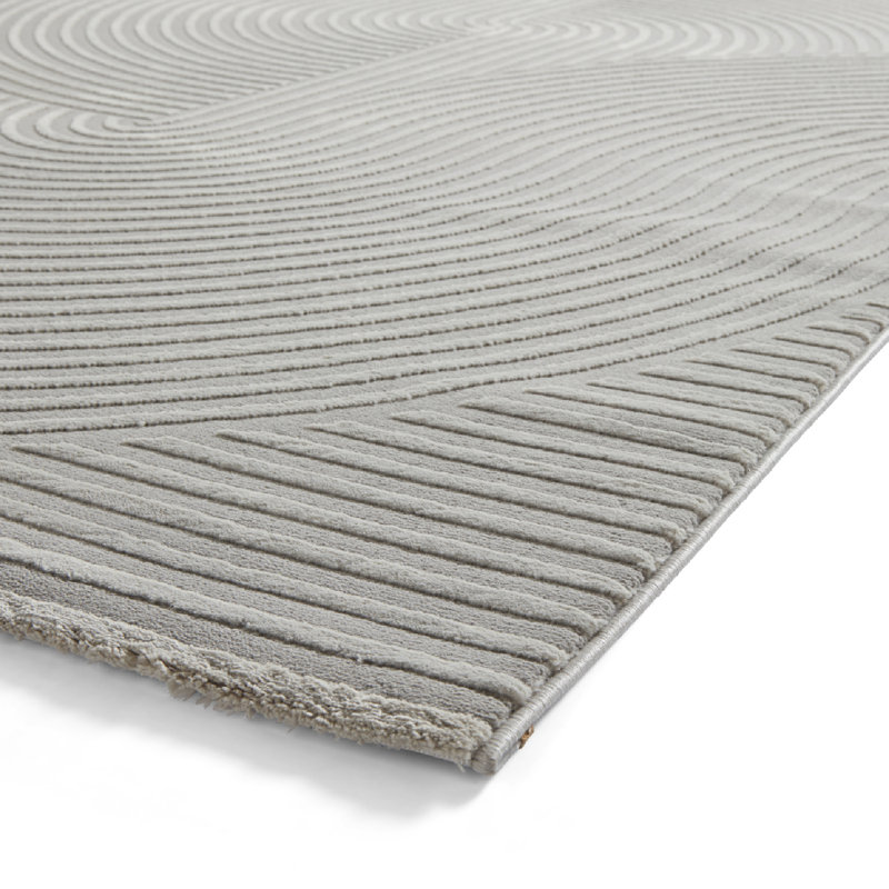 Atward area rug Machine Woven Rectangle Grey, Rectangle 160 x 230cm