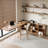 Brown L-Shaped Solid Wood Executive Desk-2123342226