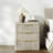 Cesiro 3-Drawer Nightstand with Metal Glides-974544321-983206914