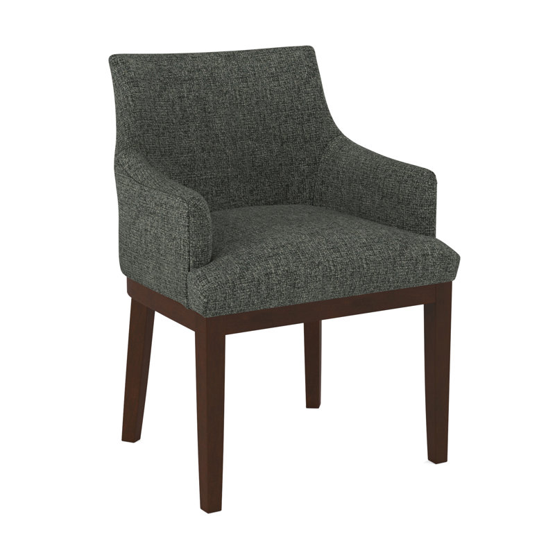 Upholstered Arm Chair, Evolution Dude Ranch, Pecan