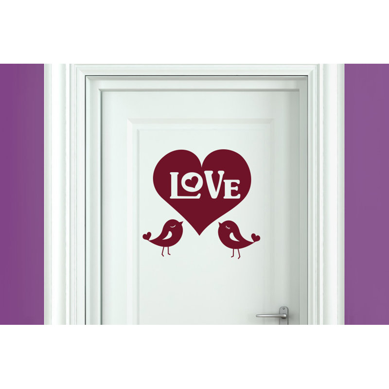 Wall Decal, Burgundy