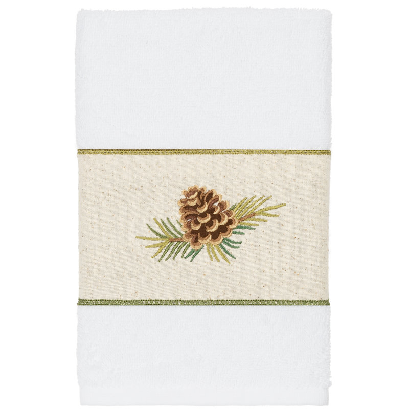Pierre Midweight Hand Towel, White