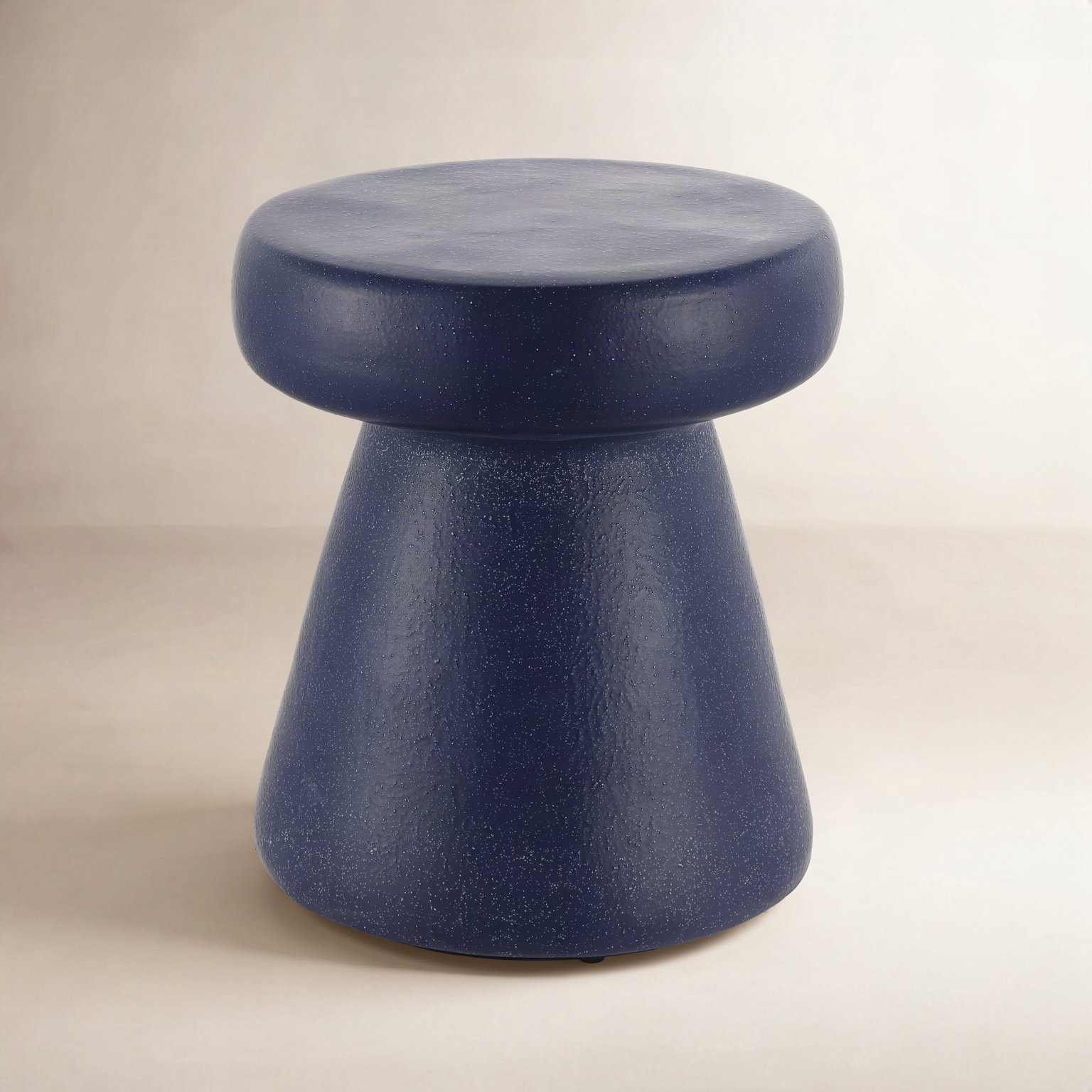 Simmons End Table, Speckled Navy