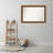 Manhattan Bronze Wood Bathroom Vanity Non-Beveled Wall Mirror-1510159851
