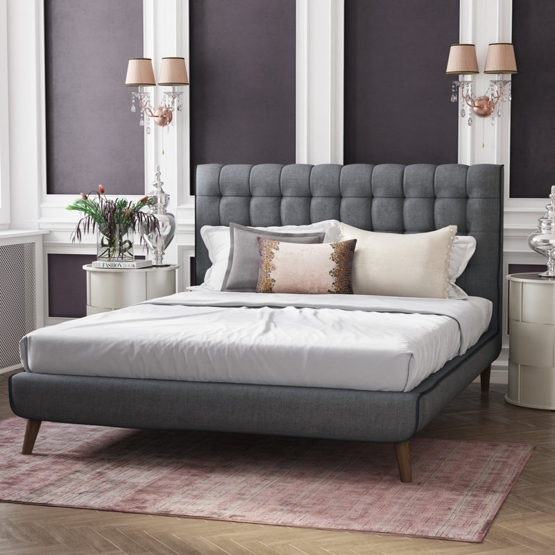 Tilford Upholstered Platform Bed, Queen