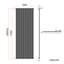 Camaran Vertical Designer Radiator-1513510745
