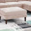 Repose-pieds rembourré moderne et élégant-118486650