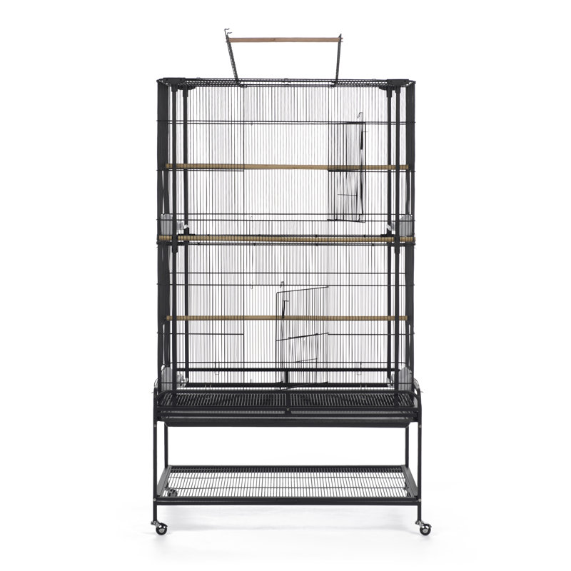 Cage à vol avec roulettes oiseau Cottle