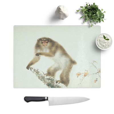 Glass Monkey by Kansetsu Hashimoto Chopping Board