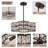 4-Light Adjustable Length Drum Chandelier-245865657