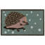 Latex Backed Eco-Friendly Coir Doormat Hedgehog - 45x75cm approx