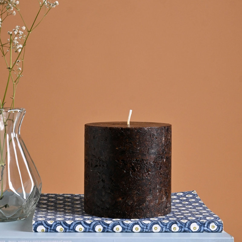 Musk Scented Pillar Candle, 10cm x 10cm Pillar