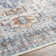 Mittler Oriental Machine Woven Polyester Area Rug in Brown