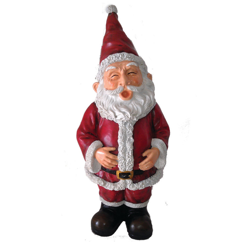 Statue en résine père noël ho