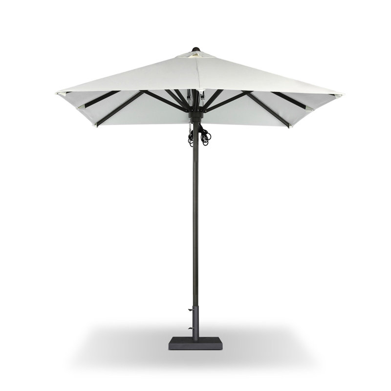 Baska 118'' W Umbrella, 108" H x 118" W x 86.5" D
