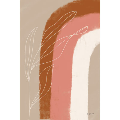 Desert Sunrise V by Becky Thorns - Wrapped Canvas Painting