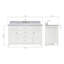 Ensemble de meuble-lavabo simple 55 po Abbate-85364310