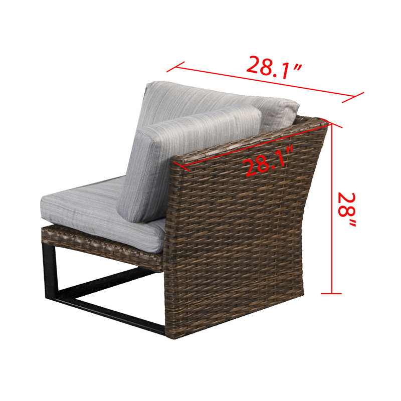1 Piece Corner Chair