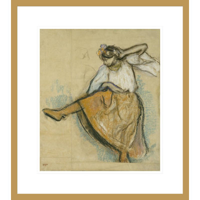 La danseuse russe par Edgar Degas, impression giclée encadrée
