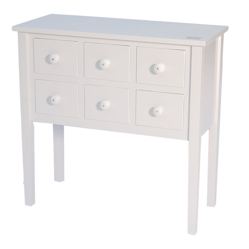 Meridian 6 - Drawer Apothecary Rectangle Accent Chest