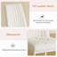 Ensemble de 6 chaises, blanc