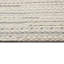 Tapis beige / brun en polypropylène / polyester tissé à la machine Markeith-15505799
