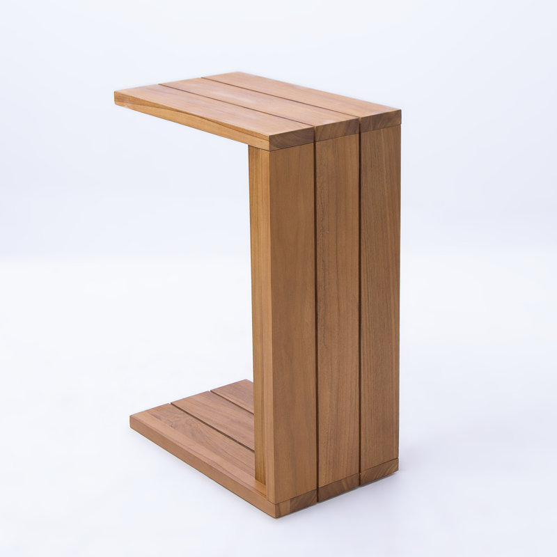 Table d'appoint en teck Alleya