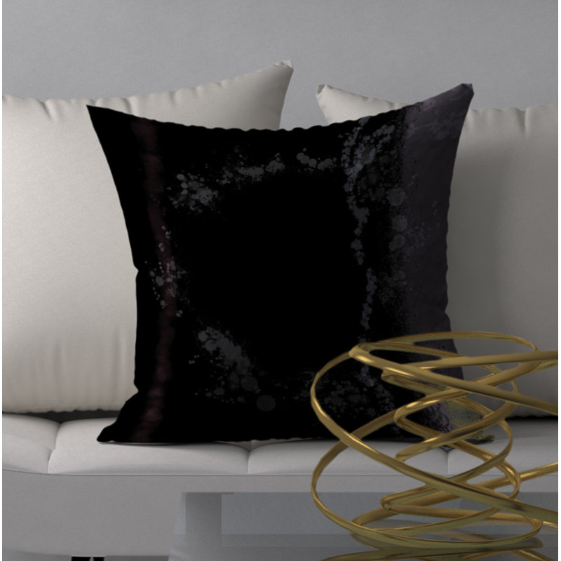  Housse et insert de coussin carré raffiné Lingering, 24" X 24"